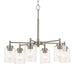 Myhouse Lighting Kichler - 52616NI - Six Light Chandelier - Winslow - Brushed Nickel