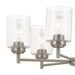 Myhouse Lighting Kichler - 52616NI - Six Light Chandelier - Winslow - Brushed Nickel