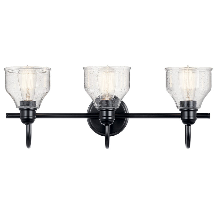 Myhouse Lighting Kichler - 45973BK - Three Light Bath - Avery - Black