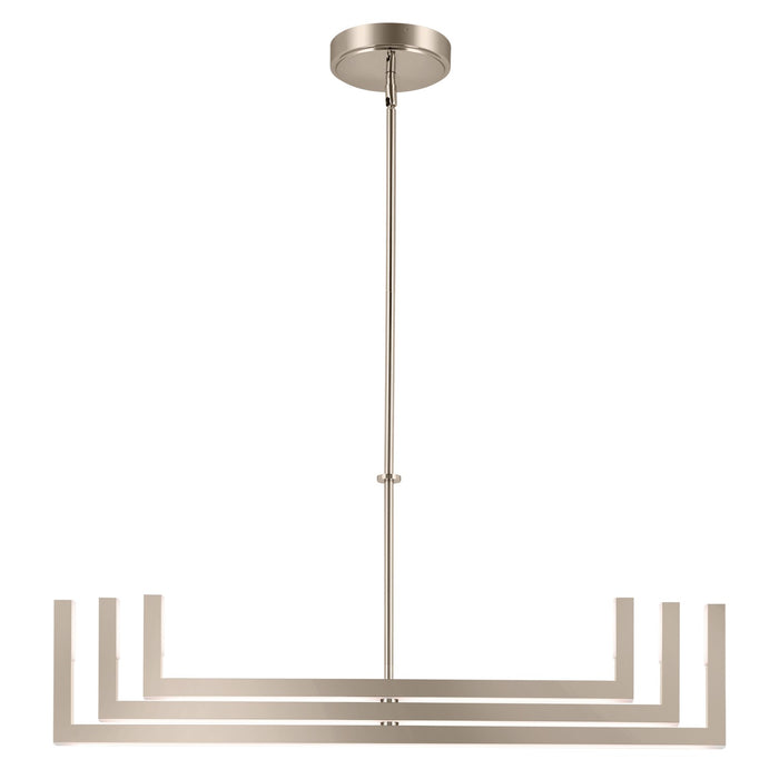 Myhouse Lighting Kichler - 84328PN - LED Chandelier - Priam - Polished Nickel