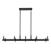 Myhouse Lighting Kichler - 52614BK - Ten Light Linear Chandelier - Erzo - Black