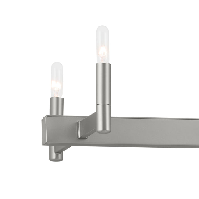 Myhouse Lighting Kichler - 52614SN - Ten Light Linear Chandelier - Erzo - Satin Nickel