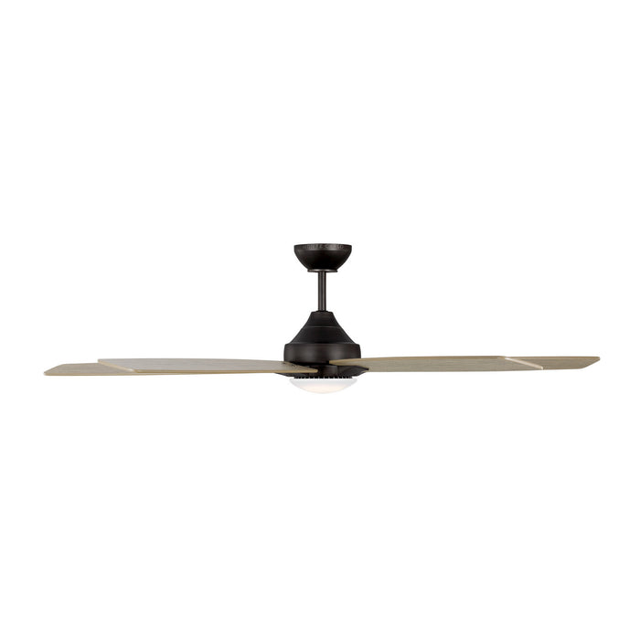 Myhouse Lighting Generation Lighting - 5LWDSM60AGPD - 60"Ceiling Fan - Lowden - Aged Pewter