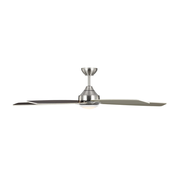 Myhouse Lighting Generation Lighting - 5LWDSM60BSD - 60"Ceiling Fan - Lowden - Brushed Steel