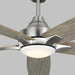 Myhouse Lighting Generation Lighting - 5LWDSM60BSLGD - 60"Ceiling Fan - Lowden - Brushed Steel