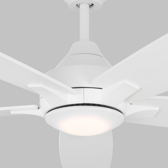 Myhouse Lighting Generation Lighting - 5LWDSM60RZWD - 60"Ceiling Fan - Lowden - Matte White