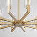 Myhouse Lighting Quorum - 6277-10-80 - Ten Light Chandelier - Harbin - Aged Brass