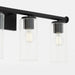 Myhouse Lighting Quorum - 541-4-59 - Four Light Vanity - Juniper - Matte Black