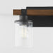 Myhouse Lighting Quorum - 5089-3-69 - Three Light Vanity - Alpine - Textured Black Walnut