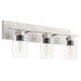 Myhouse Lighting Quorum - 5012-3-65 - Three Light Vanity - Carter - Satin Nickel