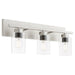 Myhouse Lighting Quorum - 5012-3-65 - Three Light Vanity - Carter - Satin Nickel