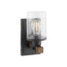 Myhouse Lighting Quorum - 5089-1-69 - One Light Wall Mount - Alpine - Textured Black Walnut