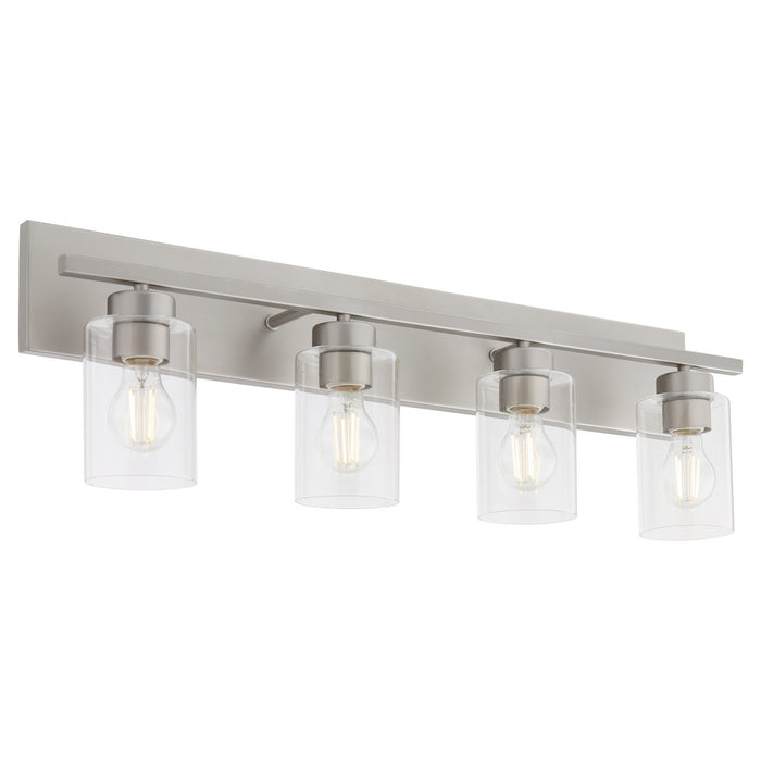 Myhouse Lighting Quorum - 5012-4-65 - Four Light Vanity - Carter - Satin Nickel