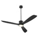 Myhouse Lighting Quorum - 12583-59 - 58" Patio Fan - Portland - Matte Black