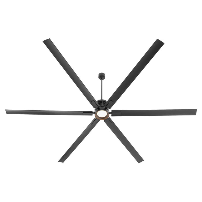 Myhouse Lighting Quorum - 101206-59 - 120" Ceiling Fan - Zeus - Matte Black