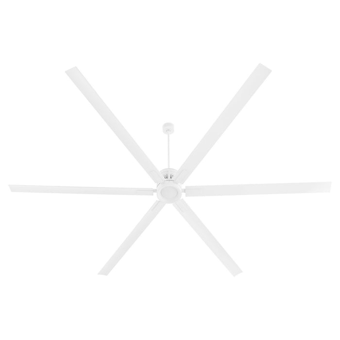 Myhouse Lighting Quorum - 101206-8 - 120" Ceiling Fan - Zeus - Studio White