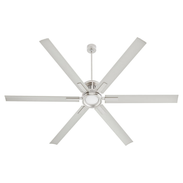 Myhouse Lighting Quorum - 10806-65 - 80" Ceiling Fan - Zeus - Satin Nickel