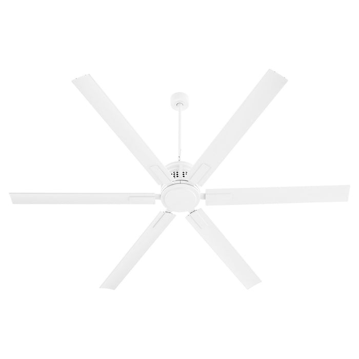 Myhouse Lighting Quorum - 10806-8 - 80" Ceiling Fan - Zeus - Studio White