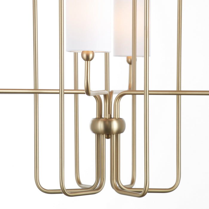 Myhouse Lighting Quorum - 698-12-80 - 12 Light Chandelier - Charlotte - Aged Brass