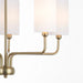 Myhouse Lighting Quorum - 698-5-80 - Five Light Chandelier - Charlotte - Aged Brass