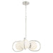 Myhouse Lighting Quorum - 6137-3-62 - Three Light Chandelier - Belmont - Polished Nickel