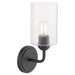 Myhouse Lighting Quorum - 598-1-59 - One Light Wall Mount - Charlotte - Matte Black