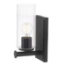 Myhouse Lighting Quorum - 540-1-59 - One Light Wall Mount - Juniper - Matte Black