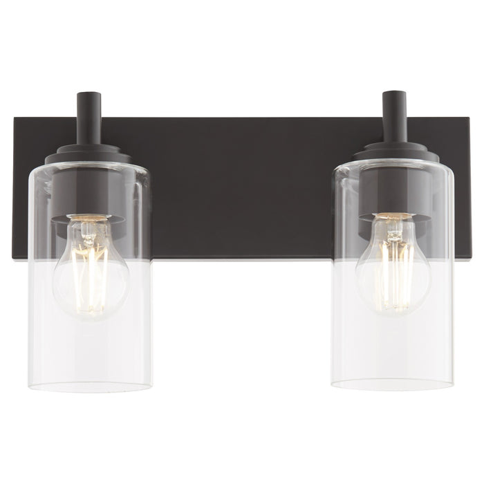 Myhouse Lighting Quorum - 5200-2-59 - Two Light Vanity - Fallstaff - Matte Black