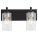 Myhouse Lighting Quorum - 5200-2-59 - Two Light Vanity - Fallstaff - Matte Black