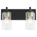 Myhouse Lighting Quorum - 5200-2-59 - Two Light Vanity - Fallstaff - Matte Black