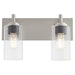 Myhouse Lighting Quorum - 5200-2-65 - Two Light Vanity - Fallstaff - Satin Nickel