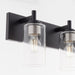 Myhouse Lighting Quorum - 5200-3-59 - Three Light Vanity - Fallstaff - Matte Black