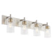 Myhouse Lighting Quorum - 5200-4-65 - Four Light Vanity - Fallstaff - Satin Nickel