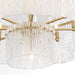 Myhouse Lighting Cyan - 11631 - Nine Light Chandelier - Othello - Aged Brass