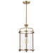 Myhouse Lighting Nuvo Lighting - 60-7935 - One Light Pendant - Yorktown - Burnished Brass