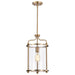 Myhouse Lighting Nuvo Lighting - 60-7935 - One Light Pendant - Yorktown - Burnished Brass