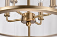 Myhouse Lighting Nuvo Lighting - 60-7936 - Four Light Pendant - Yorktown - Burnished Brass
