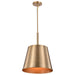 Myhouse Lighting Nuvo Lighting - 60-7938 - One Light Pendant - Alexis - Burnished Brass / Gold