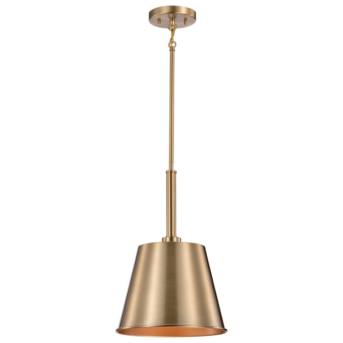 Myhouse Lighting Nuvo Lighting - 60-7939 - One Light Pendant - Alexis - Burnished Brass / Gold