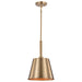 Myhouse Lighting Nuvo Lighting - 60-7939 - One Light Pendant - Alexis - Burnished Brass / Gold