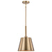 Myhouse Lighting Nuvo Lighting - 60-7939 - One Light Pendant - Alexis - Burnished Brass / Gold