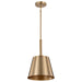 Myhouse Lighting Nuvo Lighting - 60-7939 - One Light Pendant - Alexis - Burnished Brass / Gold