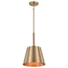 Myhouse Lighting Nuvo Lighting - 60-7939 - One Light Pendant - Alexis - Burnished Brass / Gold