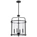 Myhouse Lighting Nuvo Lighting - 60-7946 - Four Light Pendant - Yorktown - Matte Black