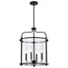 Myhouse Lighting Nuvo Lighting - 60-7946 - Four Light Pendant - Yorktown - Matte Black