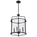 Myhouse Lighting Nuvo Lighting - 60-7946 - Four Light Pendant - Yorktown - Matte Black