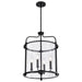 Myhouse Lighting Nuvo Lighting - 60-7946 - Four Light Pendant - Yorktown - Matte Black