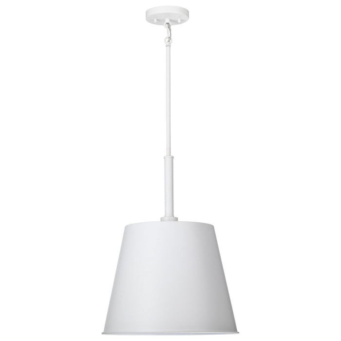 Myhouse Lighting Nuvo Lighting - 60-7948 - One Light Pendant - Alexis - Matte White