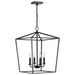 Myhouse Lighting Nuvo Lighting - 60-7951 - Four Light Pendant - Emma - Dark Bronze