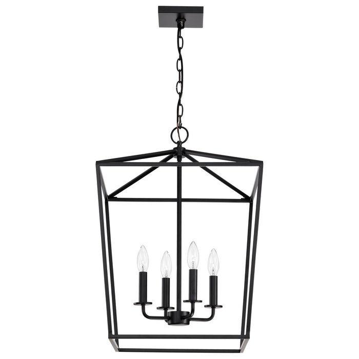 Myhouse Lighting Nuvo Lighting - 60-7951 - Four Light Pendant - Emma - Dark Bronze